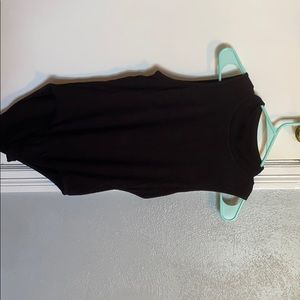 Black tank body suit